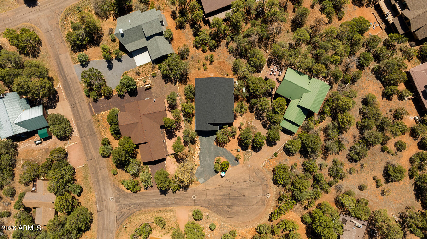 2235 Par Place Overgaard, AZ 85933 - Photo 42 of 42 an aerial view of a house with a yard
