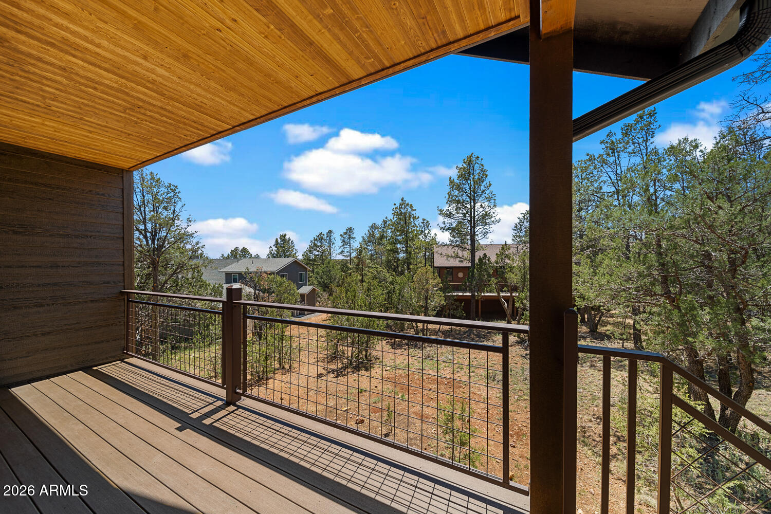 2235 Par Place Overgaard, AZ 85933 - Photo 10 of 42 a view of a balcony with wooden floor