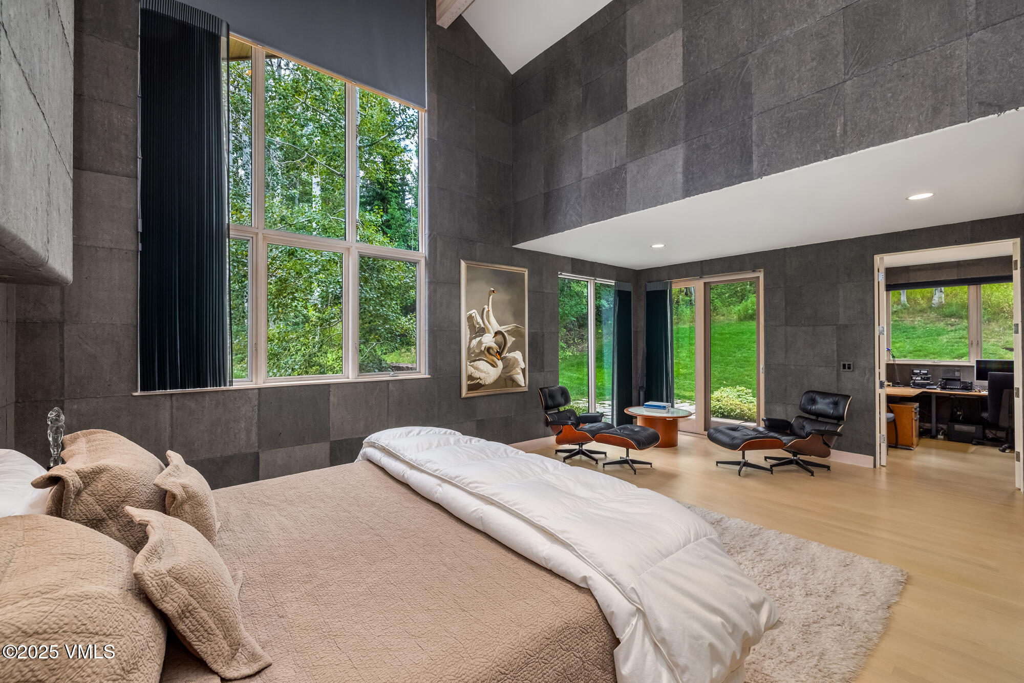 334 Borders Road Beaver Creek, CO 81620 - Photo 25 of 62 a bedroom with furniture and a large window