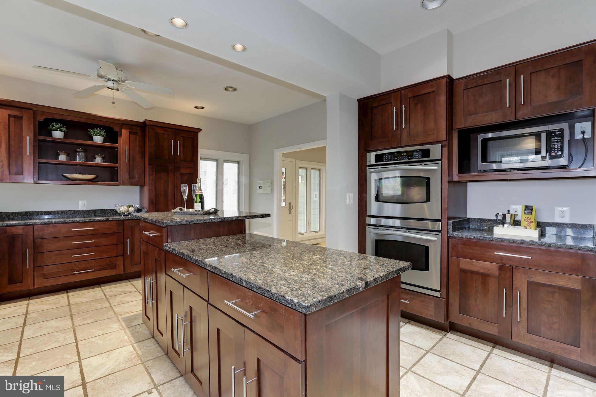 8707 Burning Tree Road Bethesda, MD 20817 - Photo 15 of 69 Double wall ovens and so much storage!