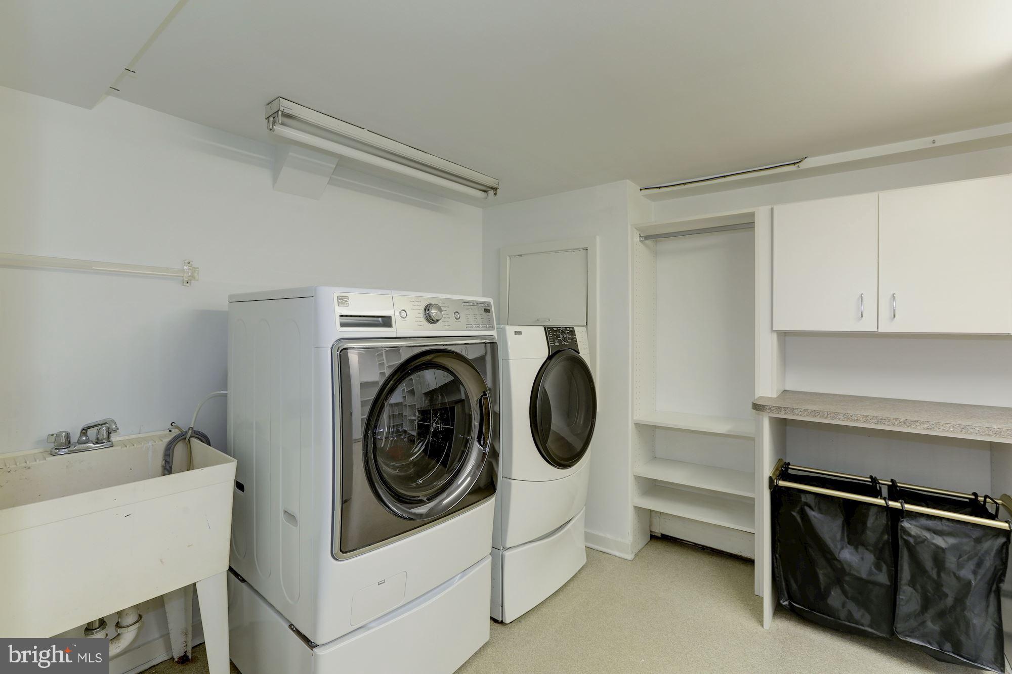8707 Burning Tree Road Bethesda, MD 20817 - Photo 62 of 69 Large laundry room