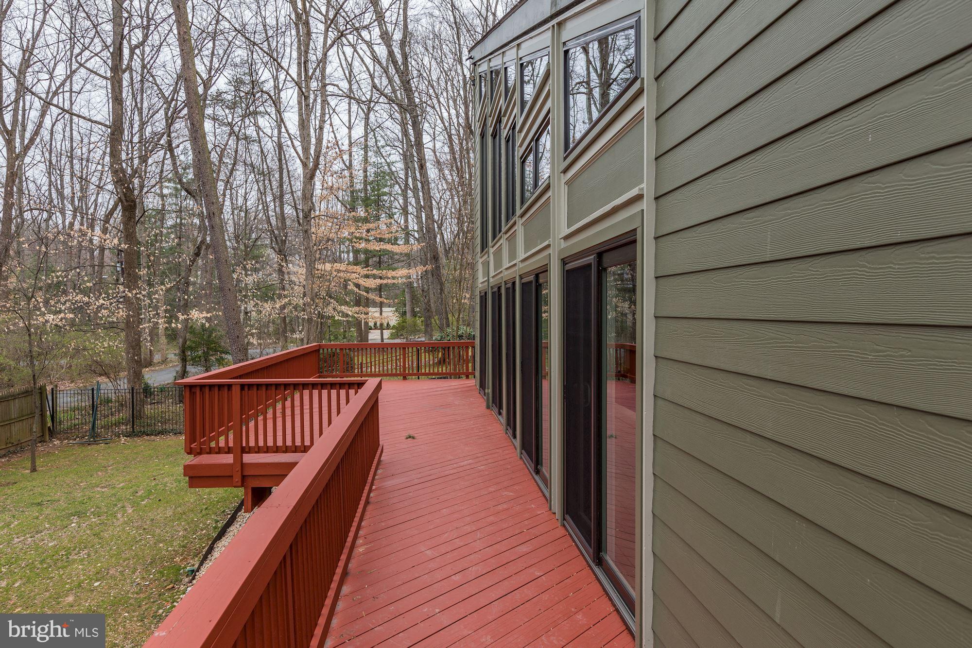 8707 Burning Tree Road Bethesda, MD 20817 - Photo 66 of 69 Deck from the pool