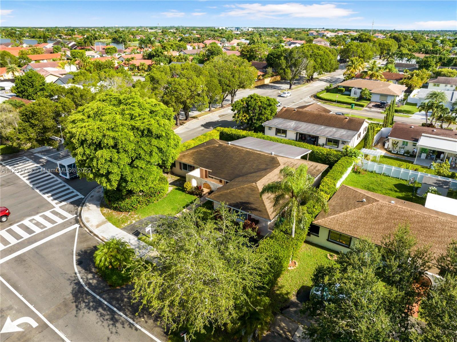 14121 Southwest 47th Street Miami, FL 33175 - Photo 40 of 45 an aerial view of residential houses with outdoor space
