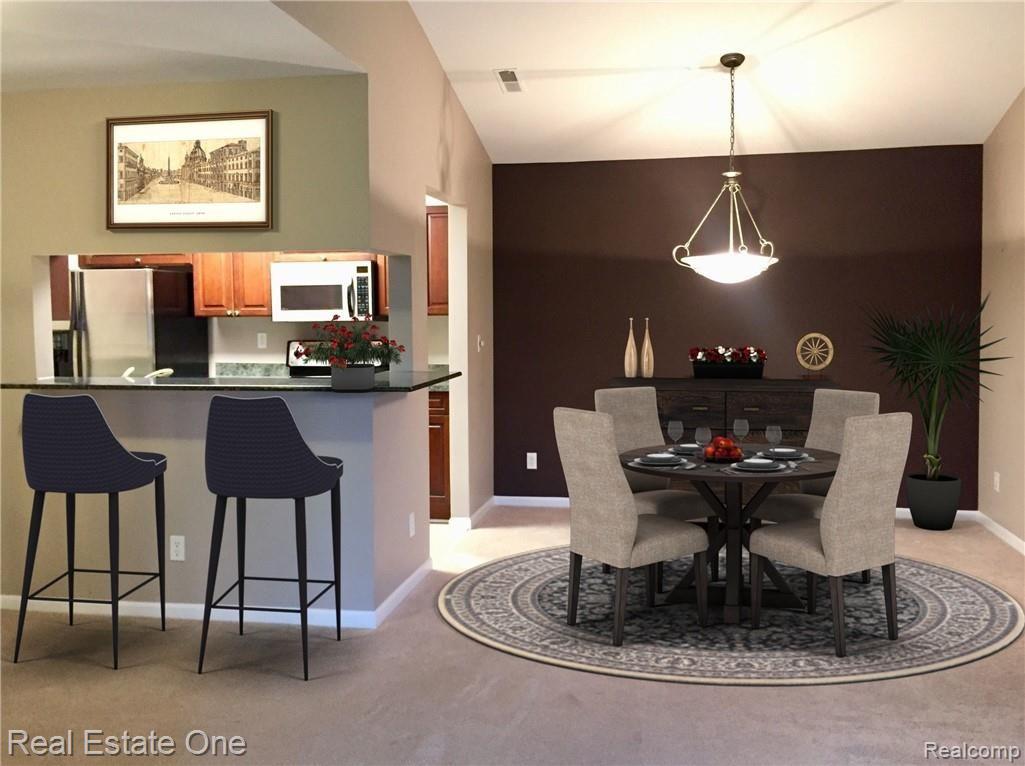 3571 Oakmonte Boulevard Rochester, MI 48306 - Photo 8 of 32 Virtually staged dining