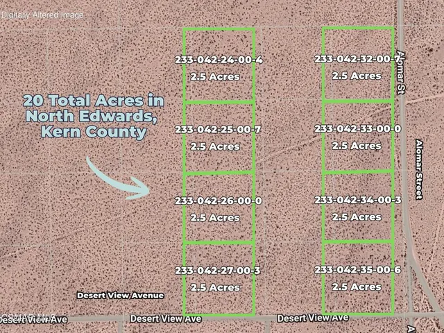 $40,000 | 0 Desert View Avenue, North Edwards, CA 93523