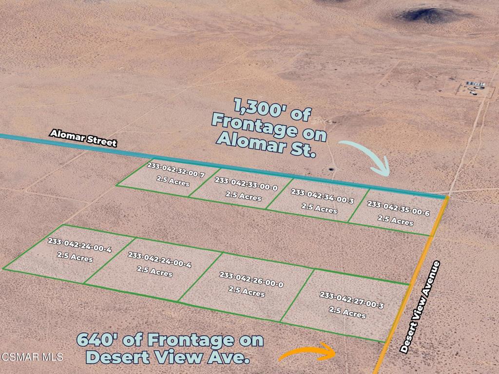 0 Desert View Avenue North Edwards, CA 93523 - Photo 2 of 3 Aerial 3