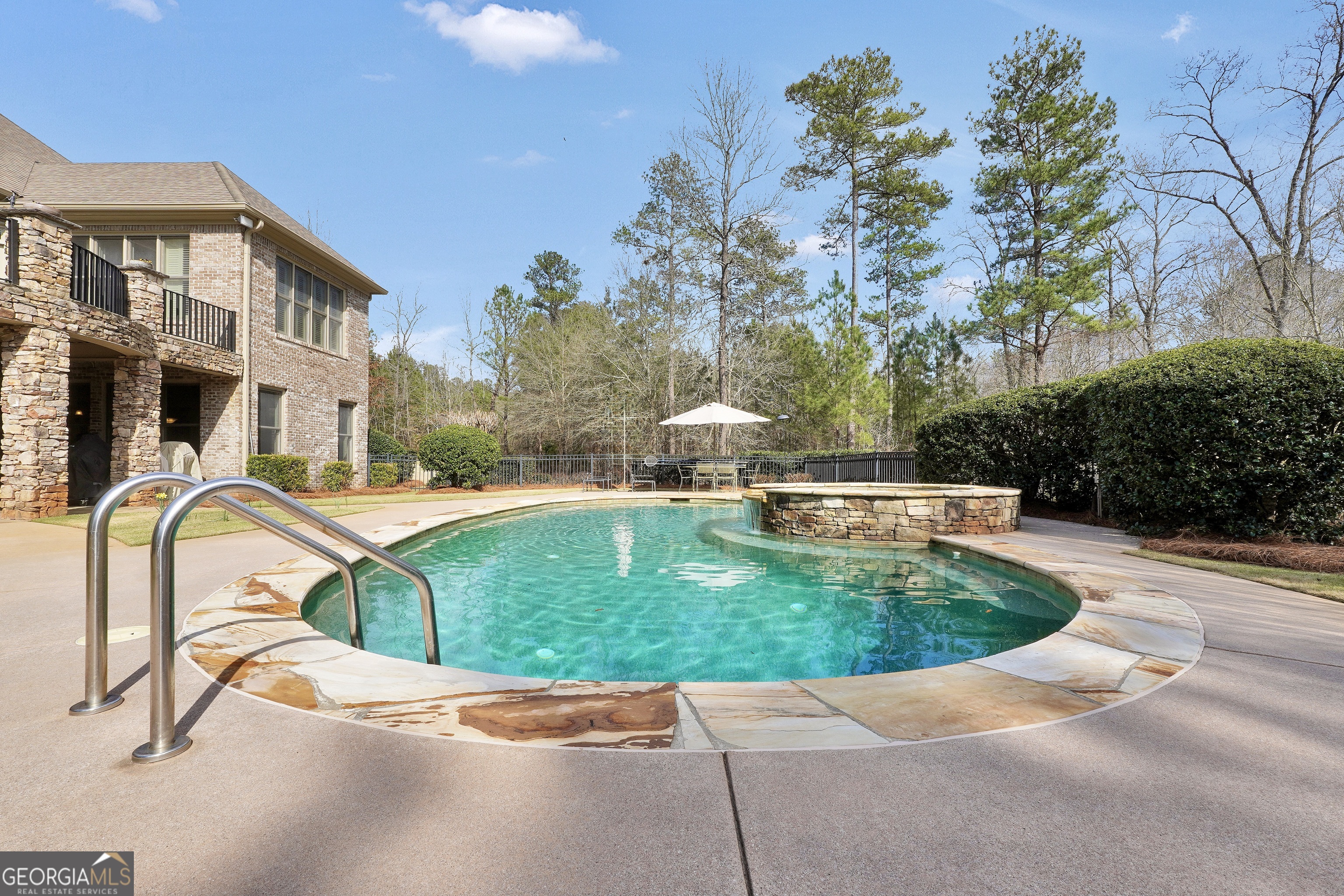 610 Elliott Road McDonough, GA 30252 - Photo 78 of 92 a view of outdoor space yard swimming pool and patio