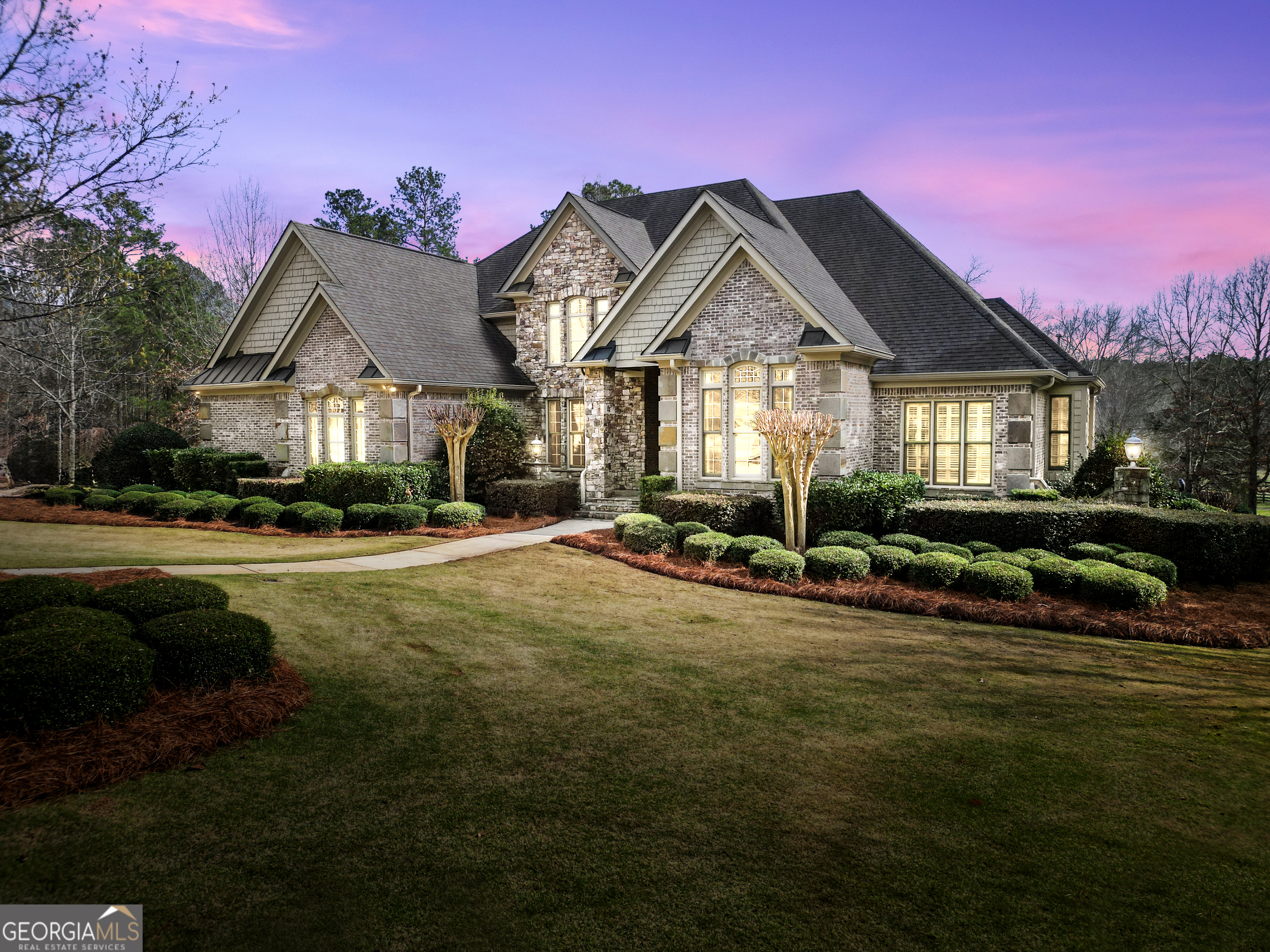 610 Elliott Road McDonough, GA 30252 - Photo 85 of 92 a front view of a house with a yard