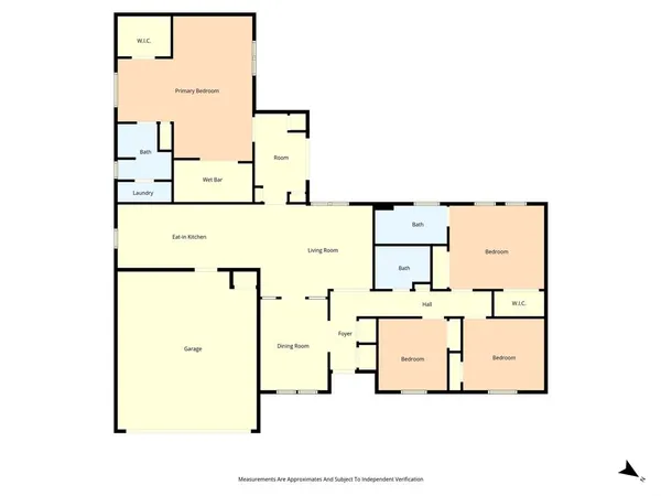 a picture of floor plan