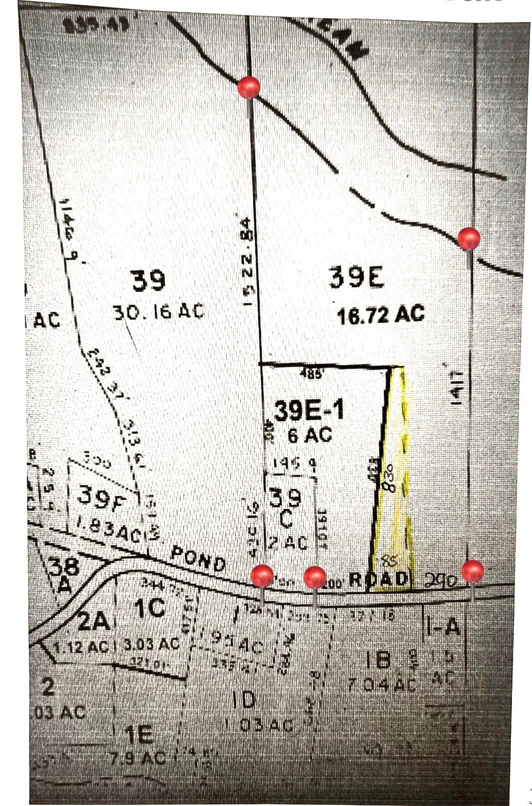 39 East Pond Road Oakland, ME 04963 - Photo 4 of 15 Pinned proposed part of LOT 039-E