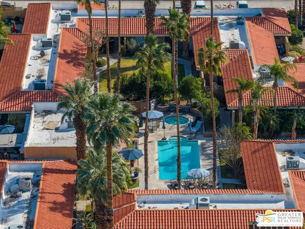 a view of a city with tall buildings