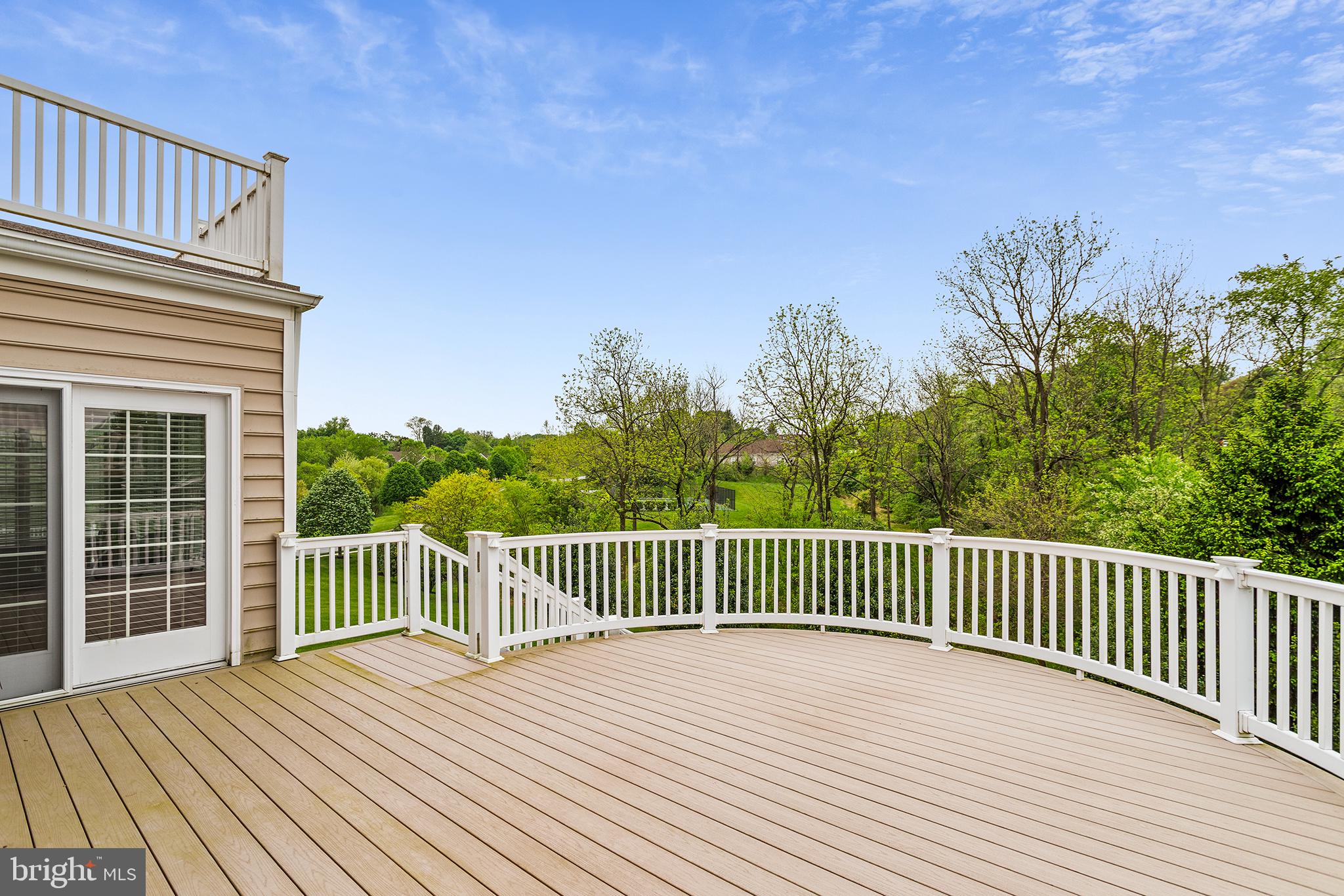 103 Sloan Road West Chester, PA 19382 - Photo 20 of 56 a view of balcony with wooden floor and fence