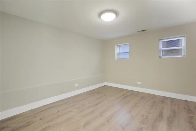 wooden floor in an empty room
