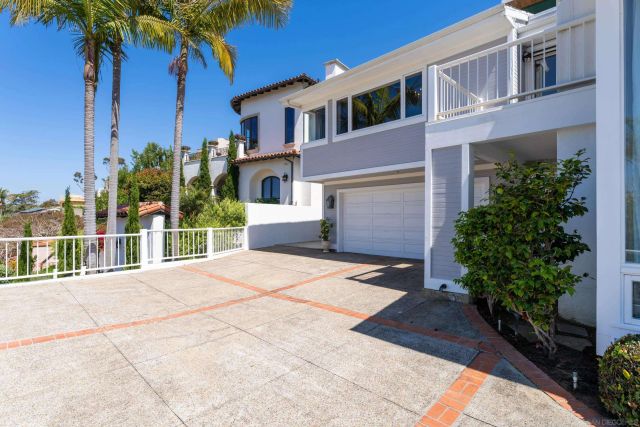 a view of a yard with plants