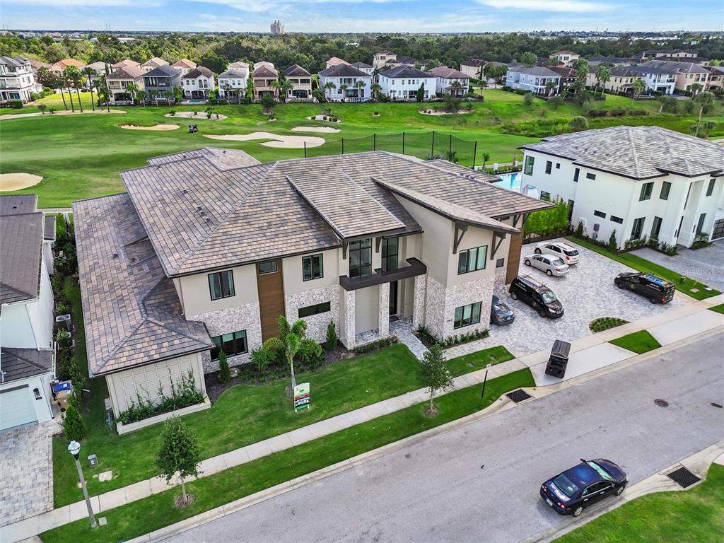 8031 Twin Eagles Loop Reunion, FL 34747 - Photo 34 of 38 an aerial view of a house with big yard