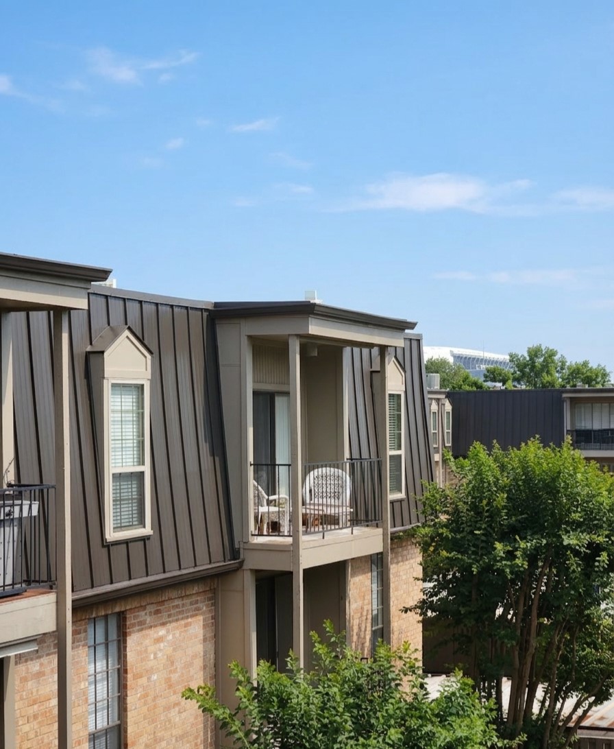 2425 Underwood Street, Unit 355 Houston, TX 77030 - Photo 12 of 17 a front view of a house with balcony