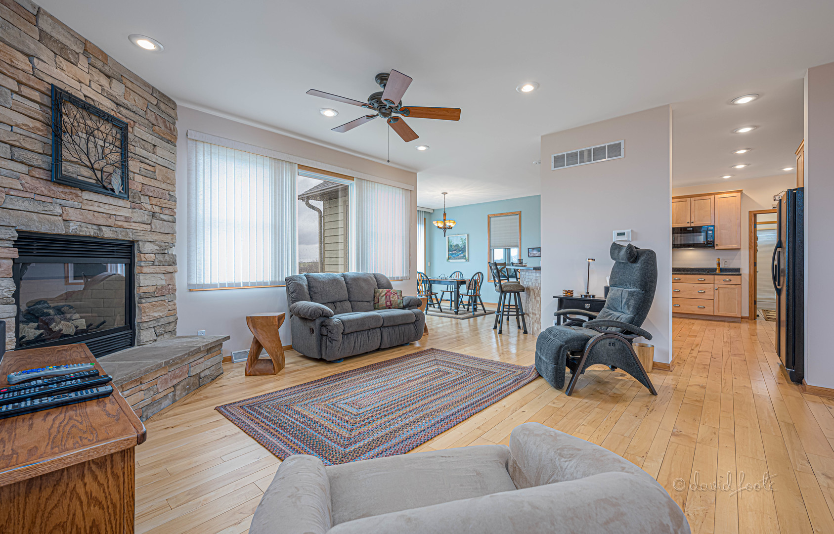 4 Saddleback Road Galena, IL 61036 - Photo 7 of 30 a living room with furniture and a fireplace