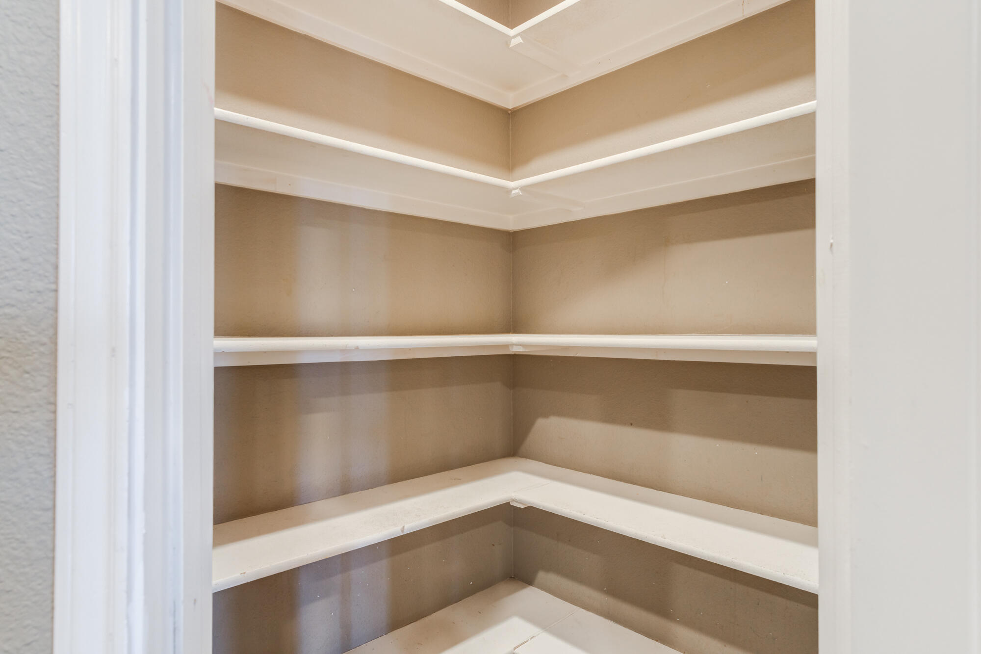 2832 East 7th Street Lubbock, TX 79403 - Photo 14 of 25 a view of walk in closet with empty racks