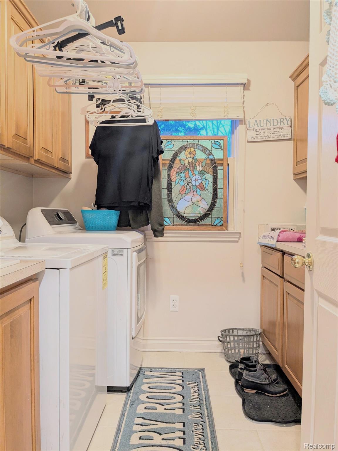 23233 30 Mile Road Ray, MI 48096 - Photo 34 of 73 Laundry Room w/ Lots of Cabinet Space & A Laundry Tub