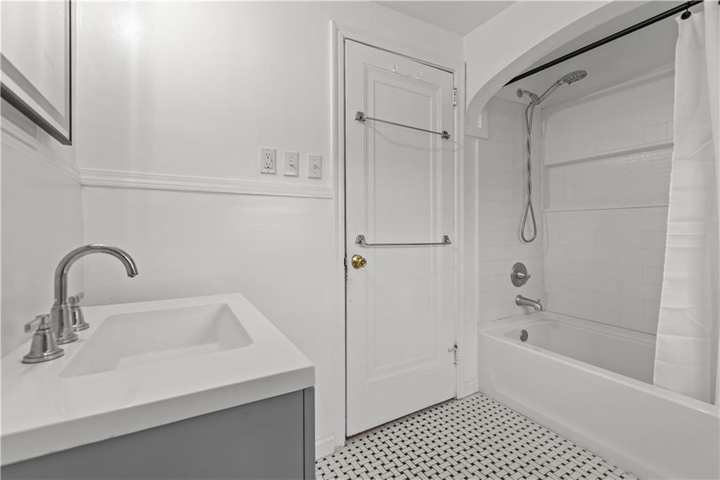 300 Highland Road Pittsburgh, PA 15235 - Photo 24 of 32 a bathroom with a sink and a shower