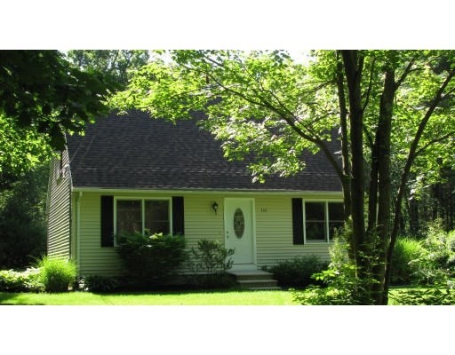 336 Pommogussett Road Rutland, MA 01543 - Photo 31 of 31 a view of house with backyard and garden