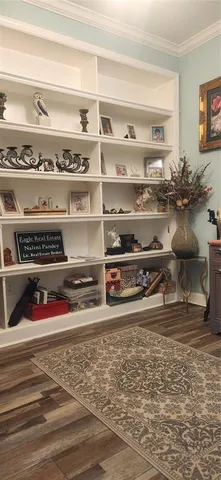 a view of water heater room