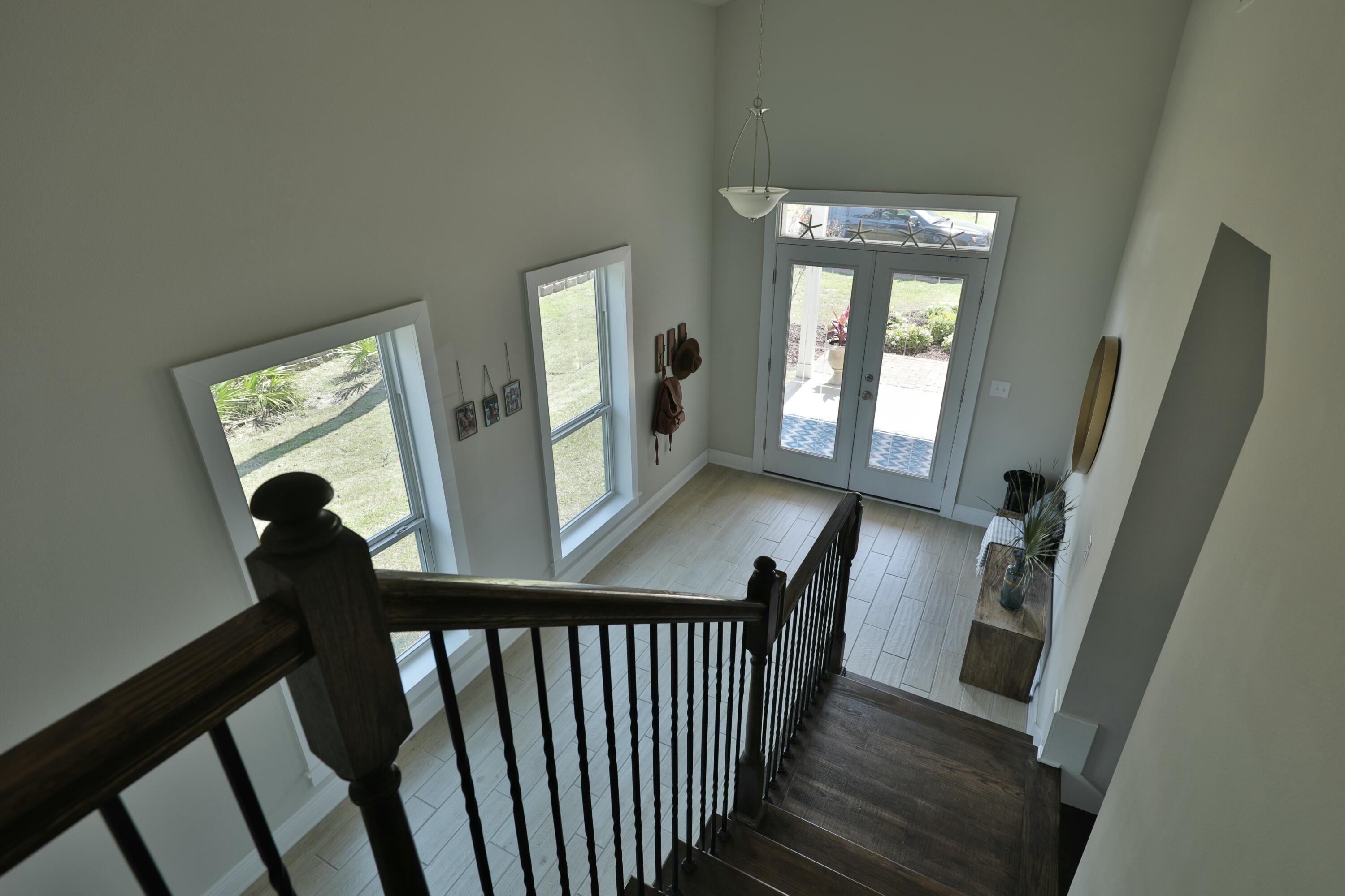 146 Bayou Manor Road Santa Rosa Beach, FL 32459 - Photo 9 of 43 foyer/stairs