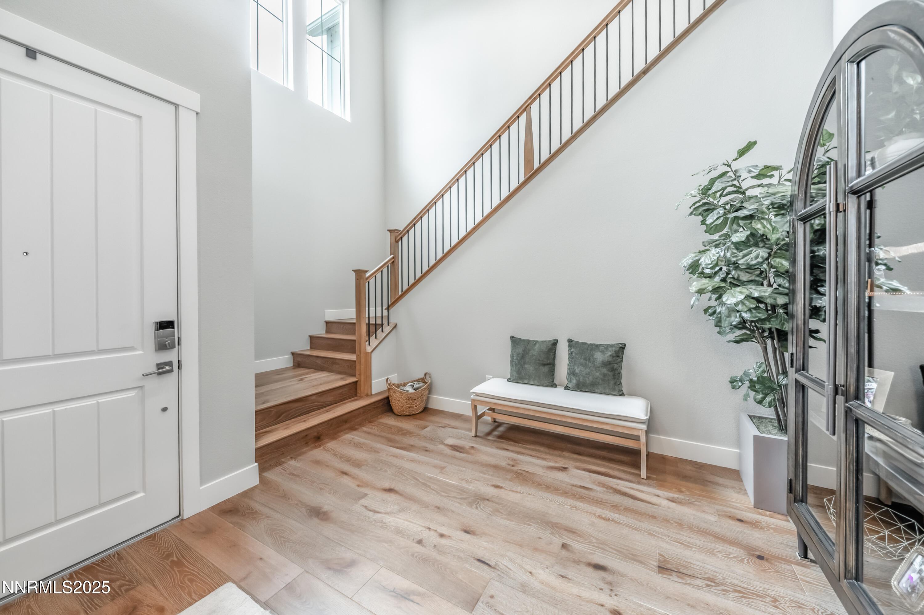 5453 Side Saddle Trail Reno, NV 89511 - Photo 18 of 33 a view of entryway and hall with wooden floor