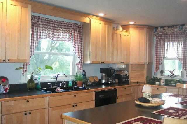 13900 West Howardsville Road Lena, IL 61048 - Photo 2 of 9 a kitchen with granite countertop a stove a sink and a window