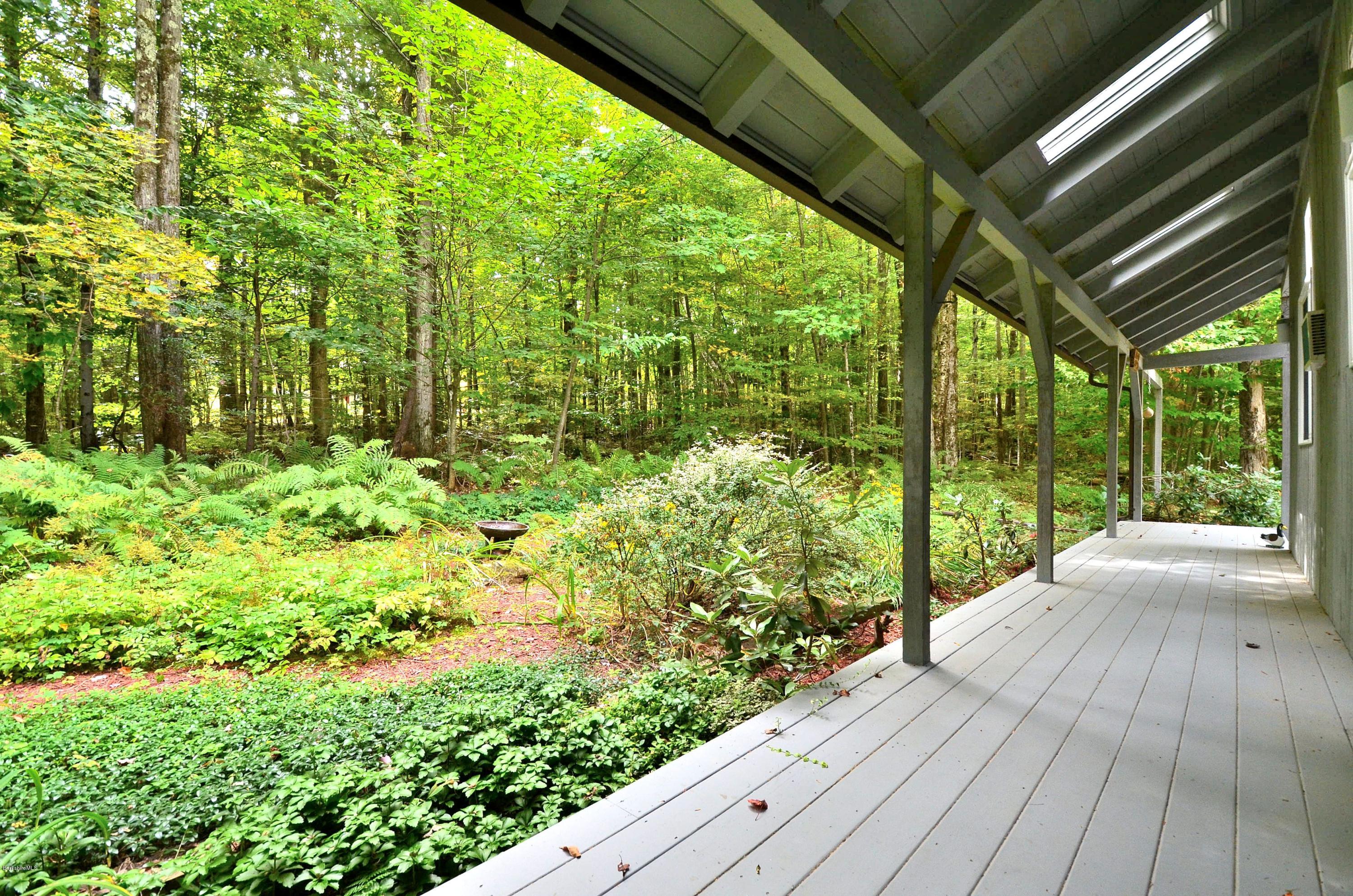 19 Cherokee Road Becket, MA 01223 - Photo 22 of 22 a view of backyard with green space