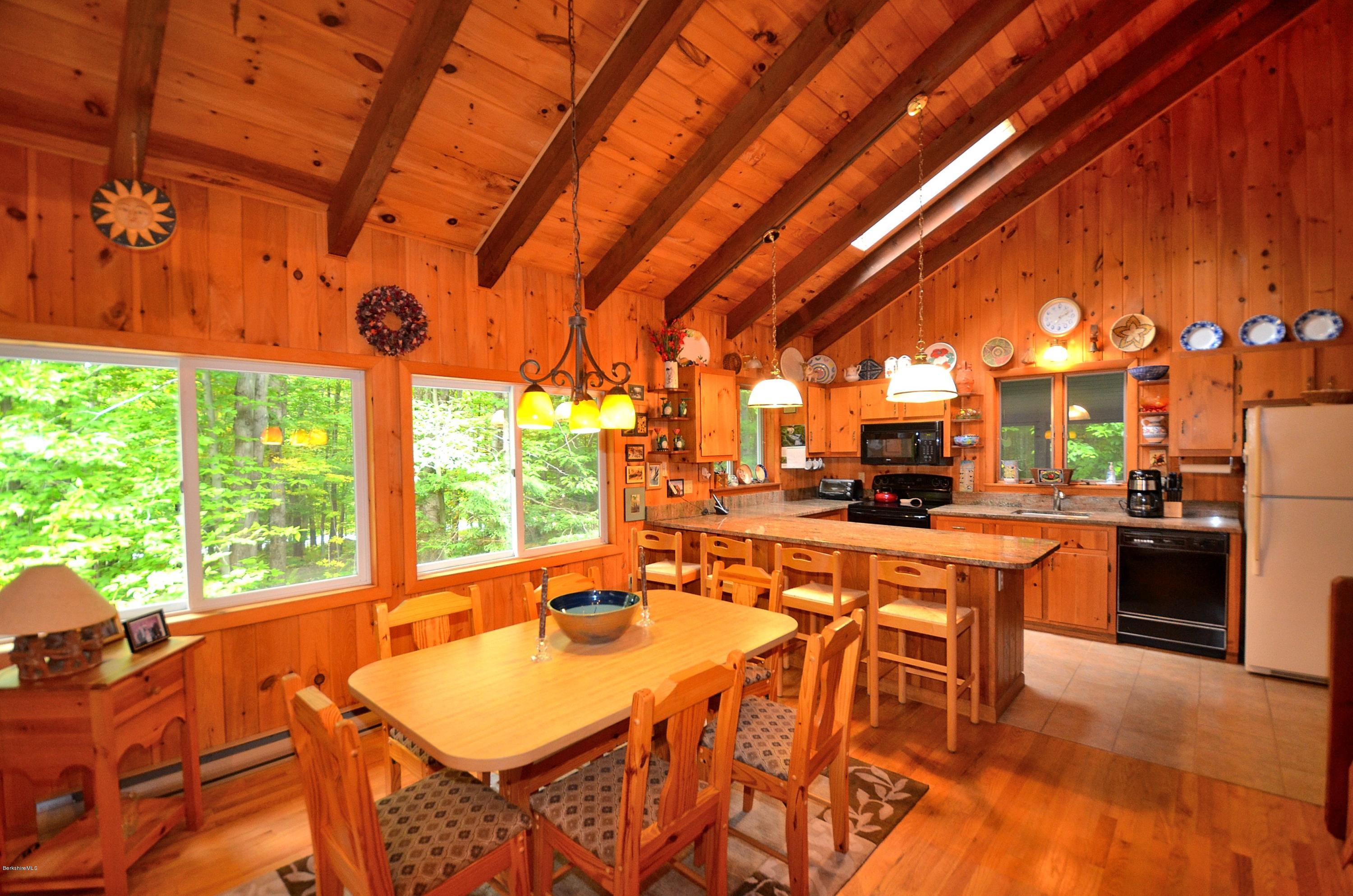 19 Cherokee Road Becket, MA 01223 - Photo 10 of 22 a dinning table and chairs in the patio
