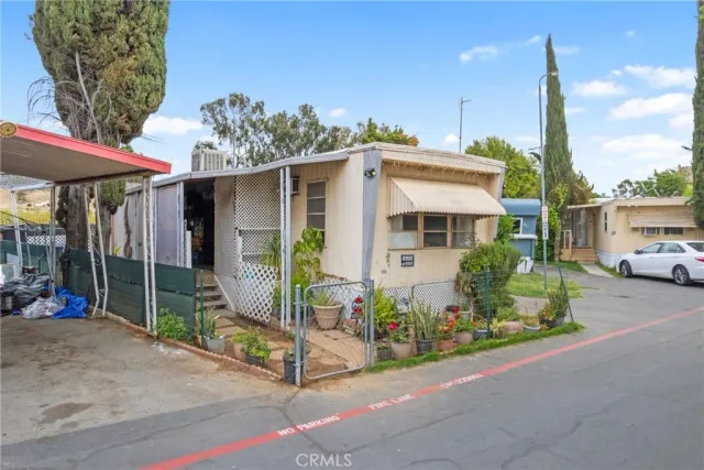 a front view of a house with porch