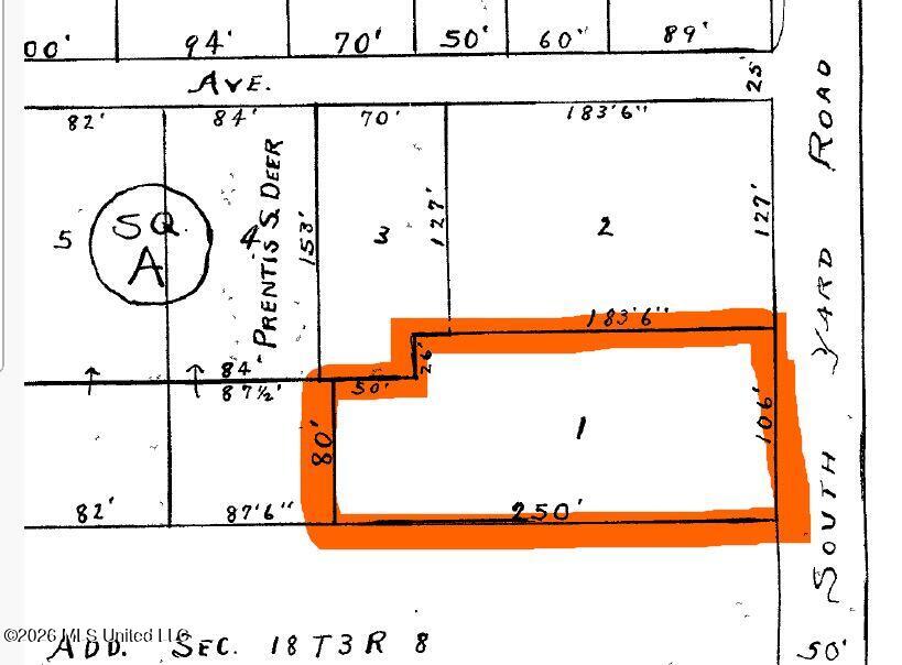 2021 Berthadale Road McComb, MS 39648 - Photo 26 of 26 Mancuso Secondary Lot Plat