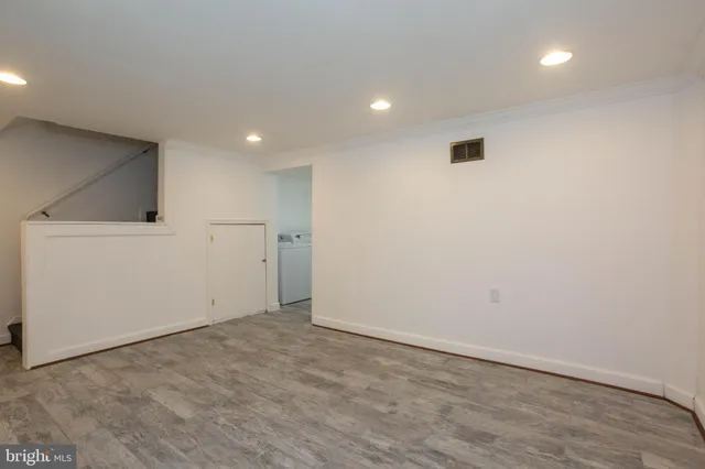 wooden floor in an empty room