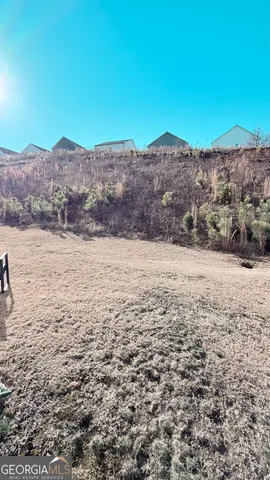 a view of lake and mountain