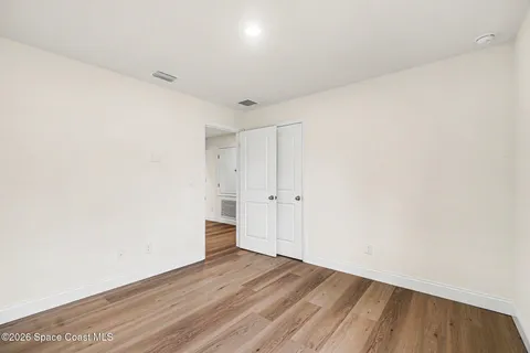 a view of empty room