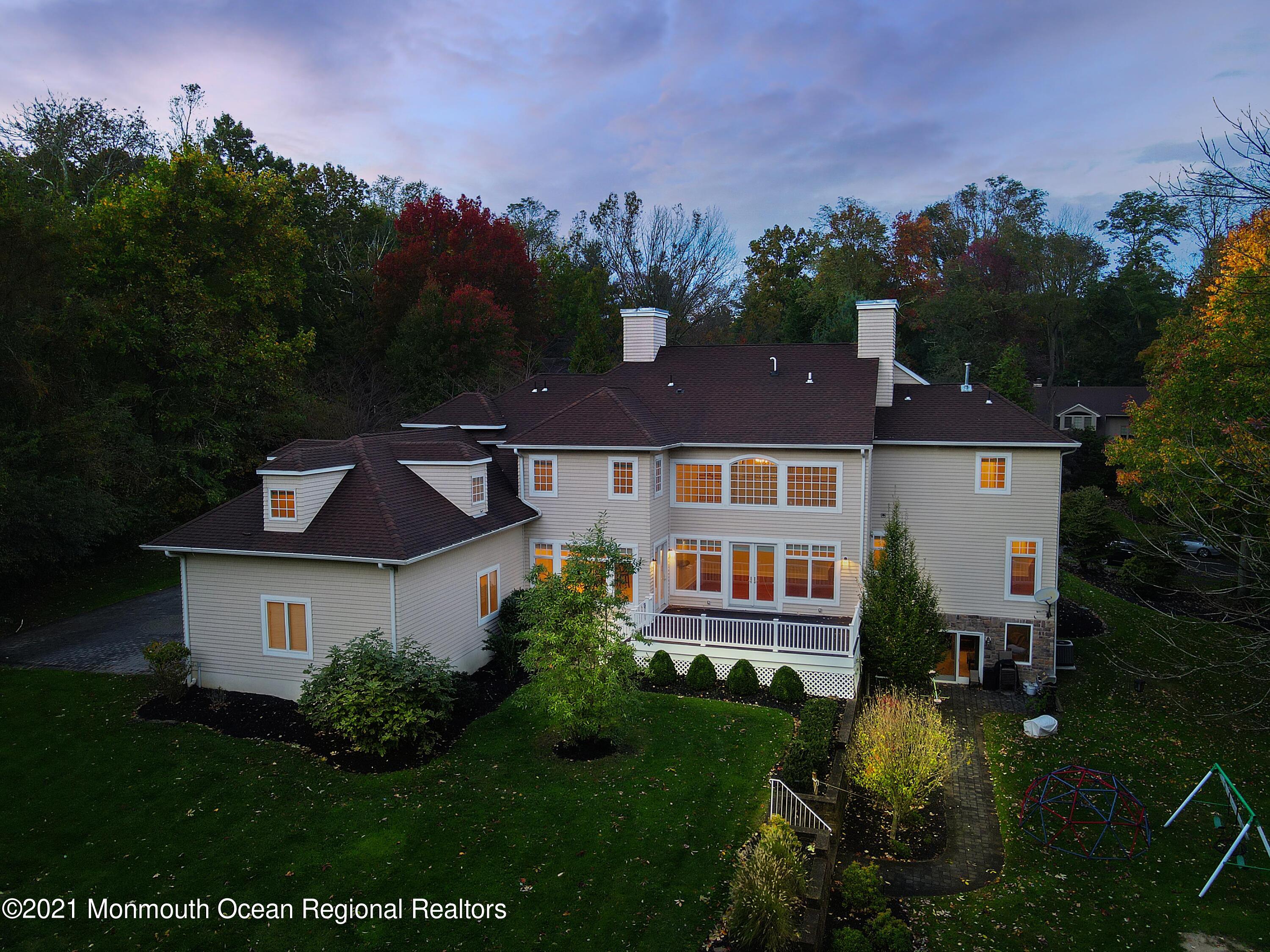 89 Cypress Neck Road Lincroft, NJ 07738 - Photo 36 of 42 Back view
