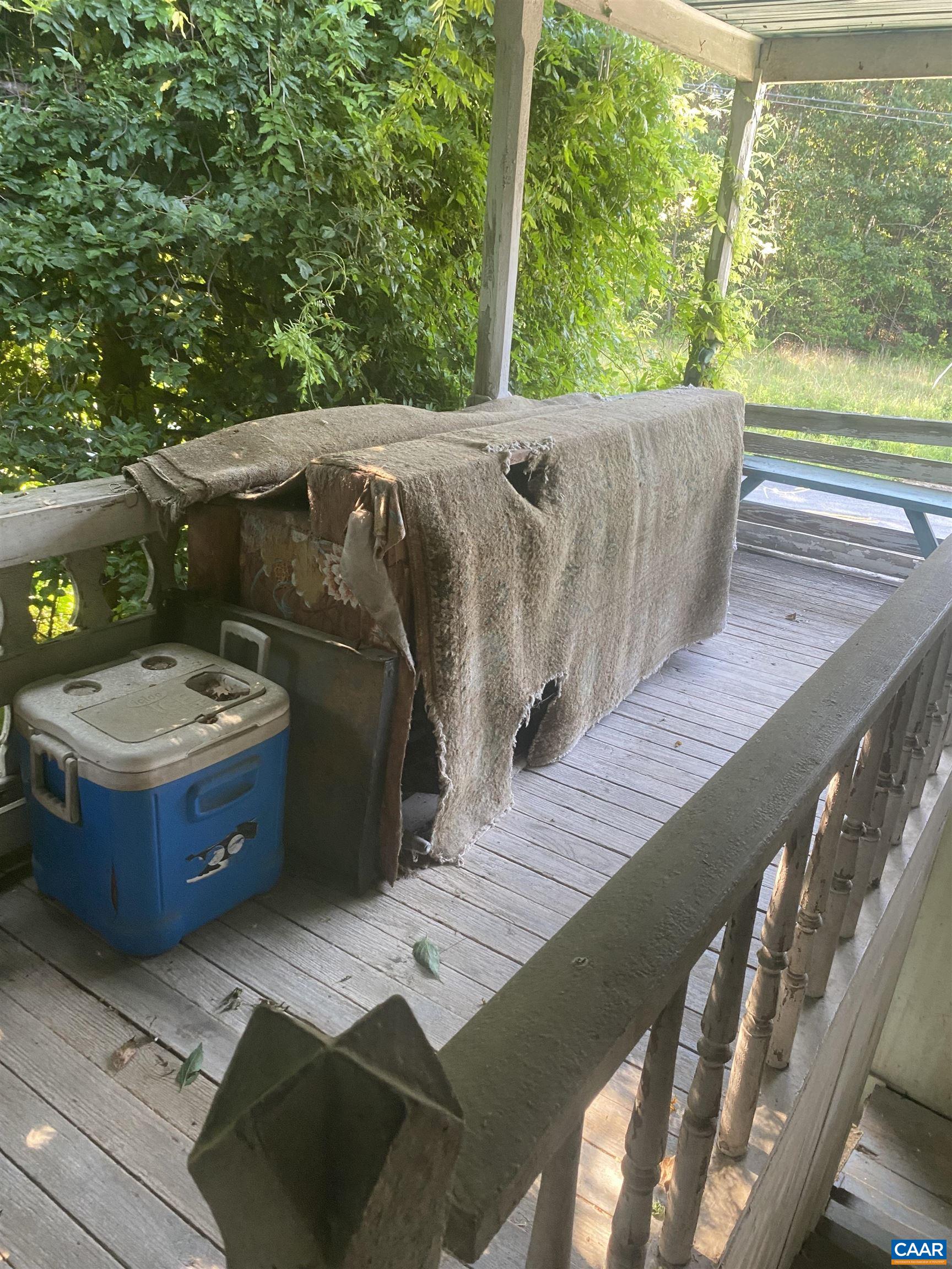 2744 Mansfield Road Louisa, VA 23093 - Photo 23 of 23 a view of a couches on the roof deck
