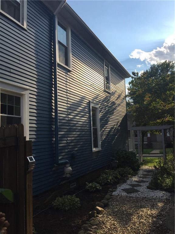 270 Navigation Street Beaver, PA 15009 - Photo 7 of 25 View of a side shared walkway, radon vent & landscape design