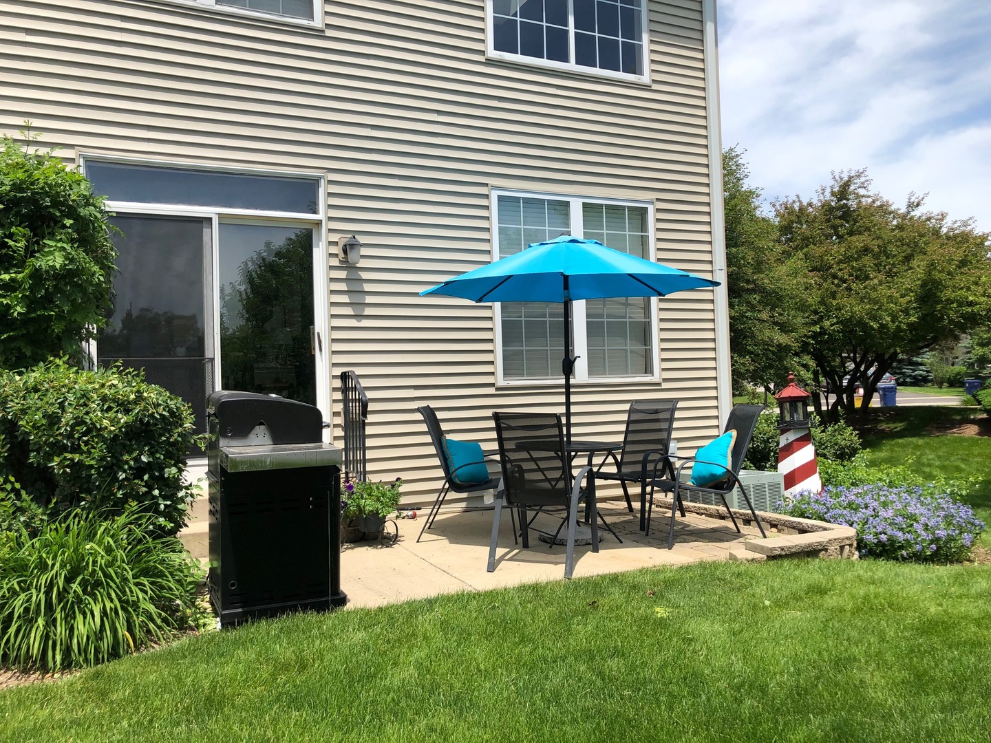 2935 Gypsum Circle Naperville, IL 60564 - Photo 29 of 34 a view of a house with backyard and sitting area