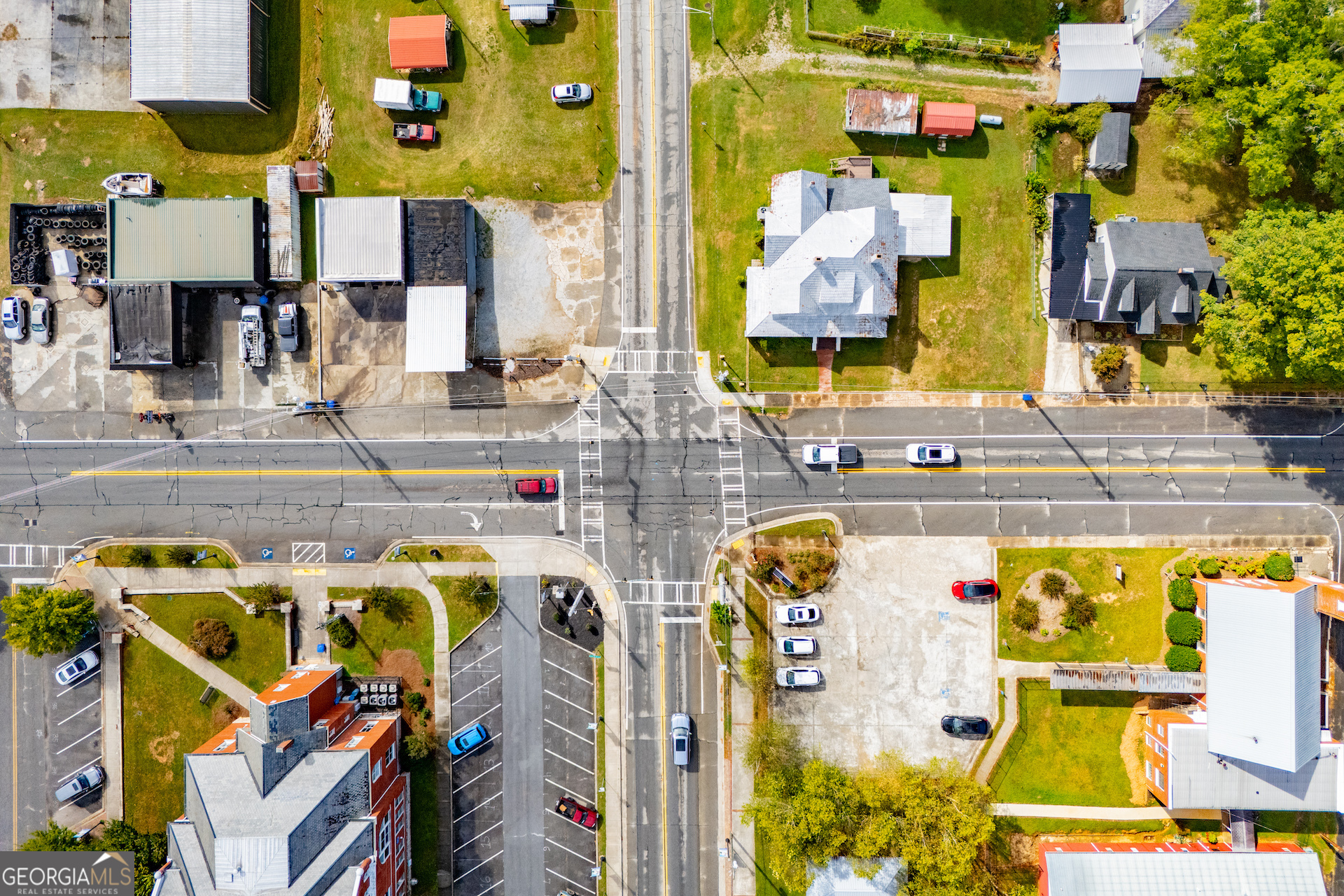 3608 Us Highway Buchanan, GA 30113 - Photo 3 of 92 an aerial view of residential house with outdoor space and swimming pool