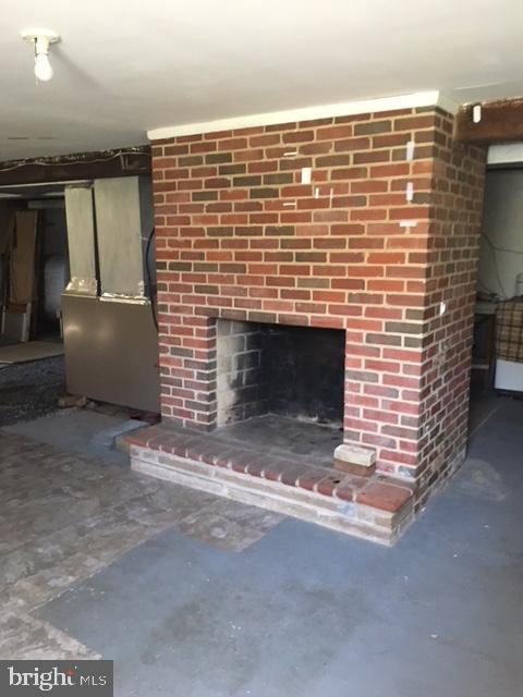 3844 Clay Street Point of Rocks, MD 21777 - Photo 21 of 24 Brick fireplace in the basement