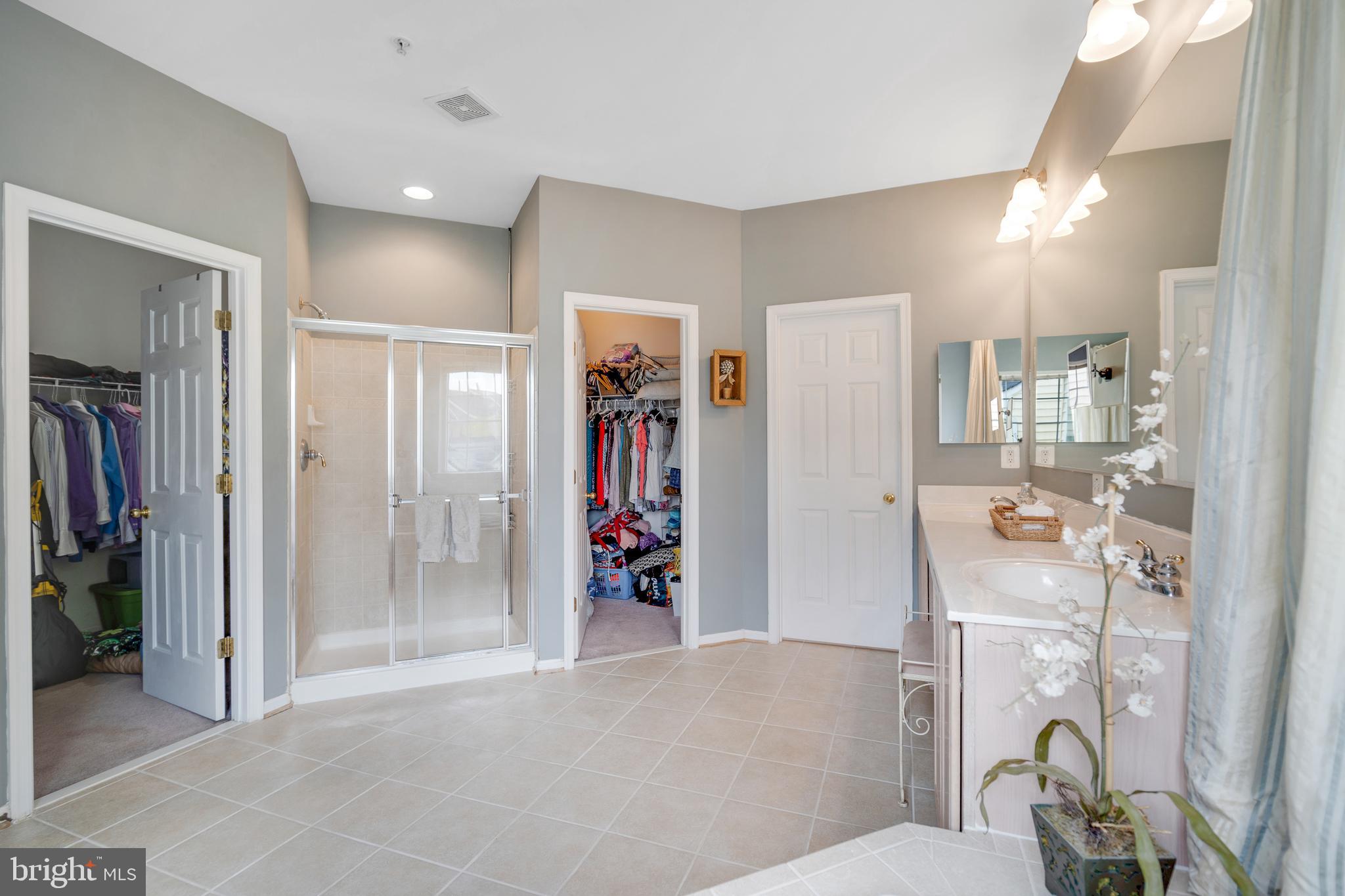 12140 Cypress Spring Road Clarksburg, MD 20871 - Photo 25 of 45 Master Bath with Walk in Closets