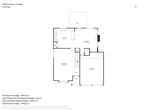 $2,030 | 7206 Fuchsia Lane, Humble, TX 77346