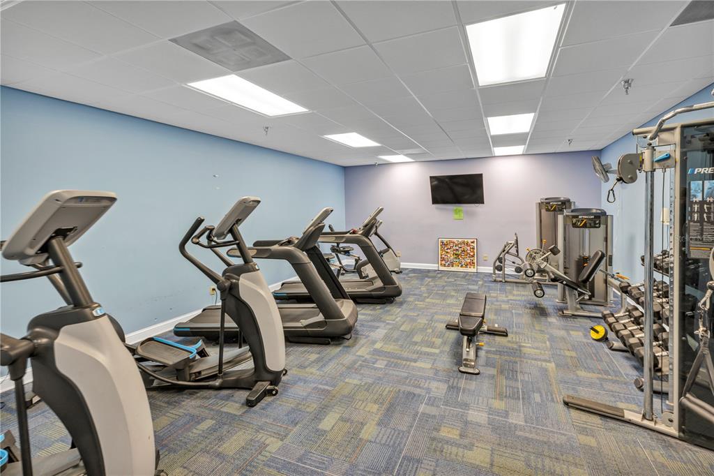 19426 Southwest 79th Street Dunnellon, FL 34432 - Photo 25 of 34 a view of a room with gym equipment