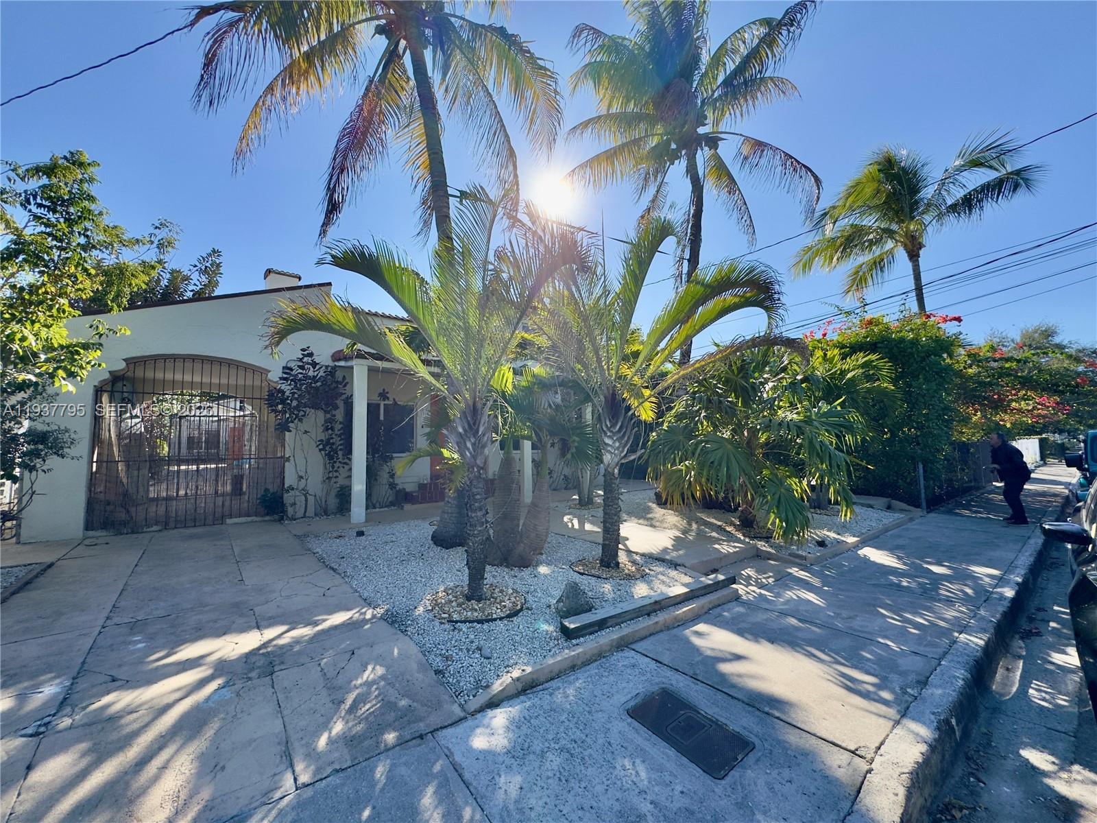 1352 Southwest 14th Street Miami, FL 33145 - Photo 3 of 9 Main structure - front view - three 2-bedroom/1-bath apartments in the main structure