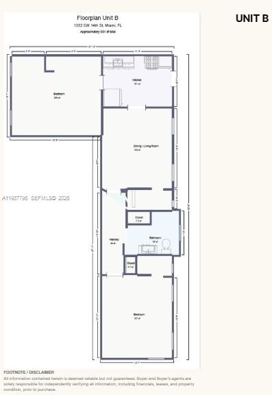 1352 Southwest 14th Street Miami, FL 33145 - Photo 7 of 9 Unit-B