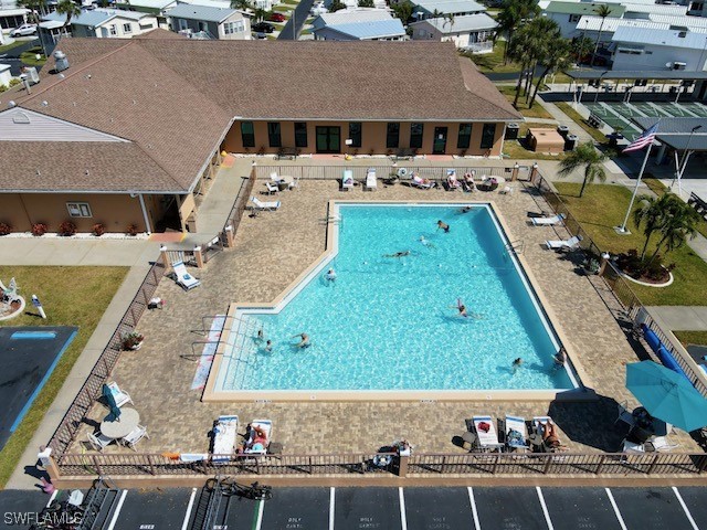 19681 Summerlin Road, Unit 324 Fort Myers, FL 33908 - Photo 5 of 10 an aerial view of a house with a yard