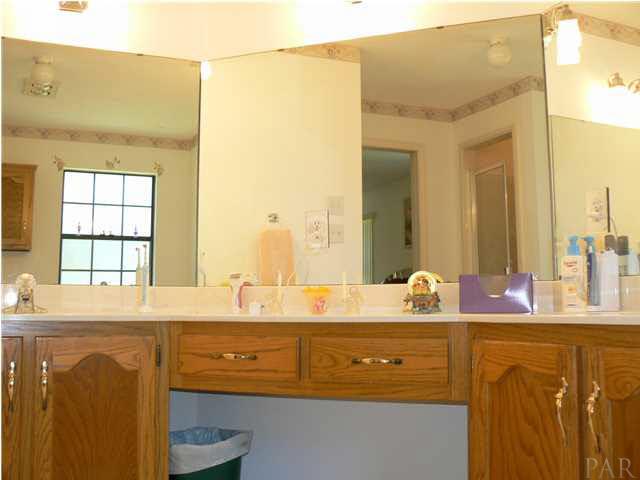 6545 Martin Road Milton, FL 32570 - Photo 11 of 18 Double vanity and dressing area