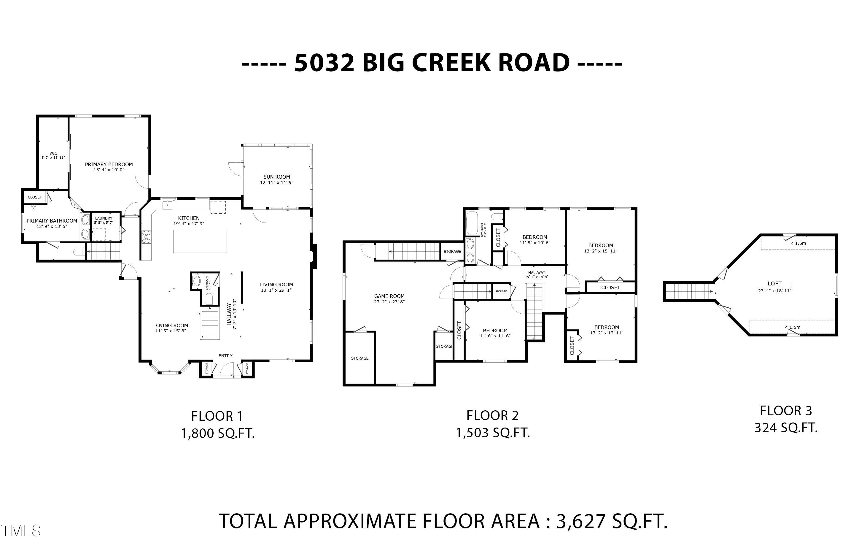 5032 Big Creek Road Raleigh, NC 27613 - Photo 46 of 46 1-BG CREEK